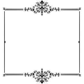 花纹边框