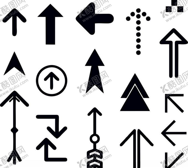 编号：21014209251144331864【酷图网】源文件下载-箭头矢量标志