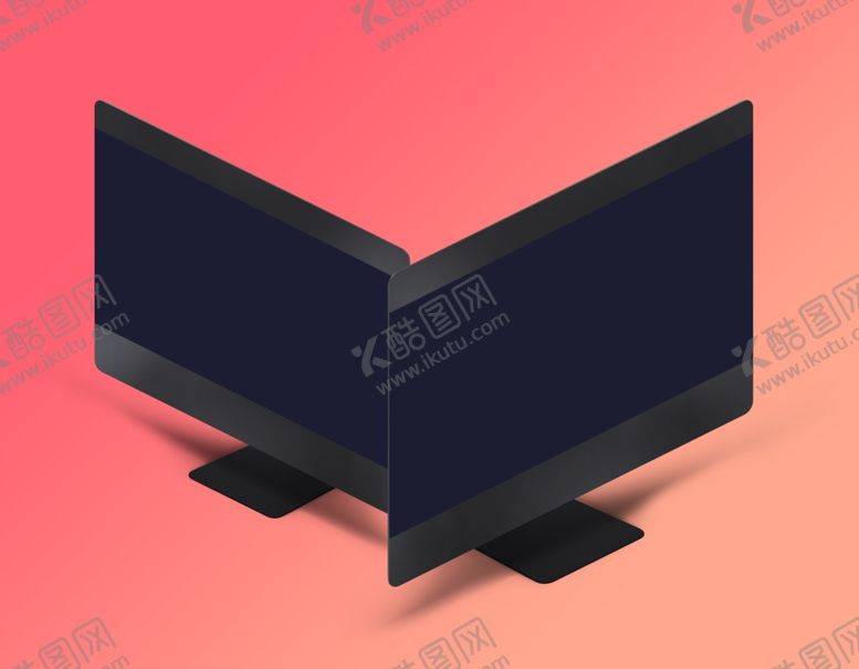 编号：79879810261721592906【酷图网】源文件下载-电脑显示器展示效果图