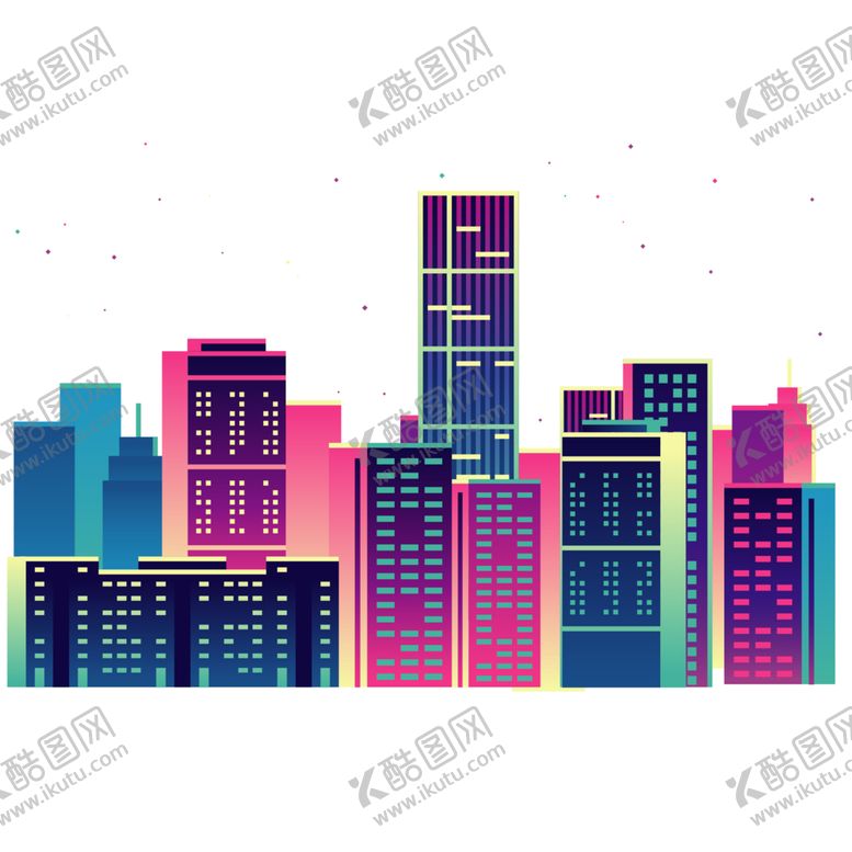 编号：74784507021256412011【酷图网】源文件下载-城市剪影