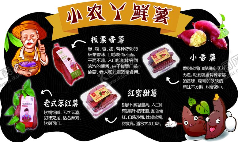 编号：03182909131030473140【酷图网】源文件下载-鲜薯吊牌异形彩带