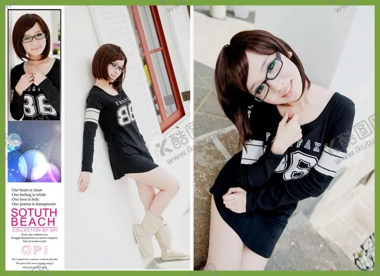 编号：32644611010331549805【酷图网】源文件下载-致青春少女时代相册PSD模板