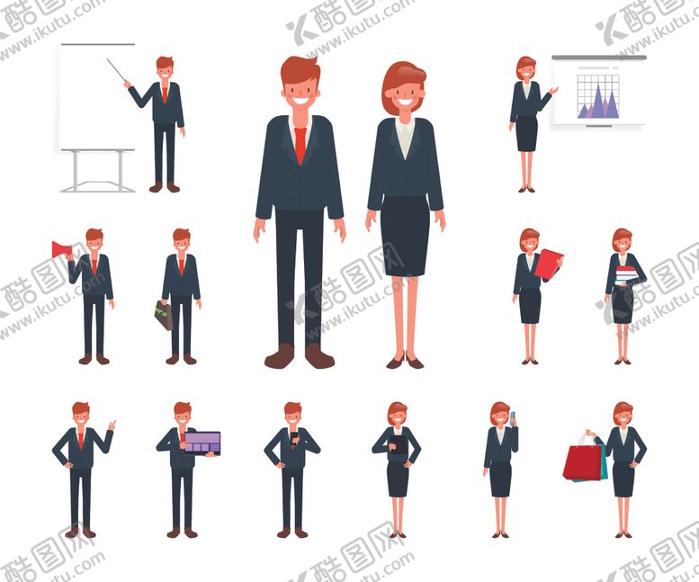 编号：46499610300332488534【酷图网】源文件下载-矢量人物