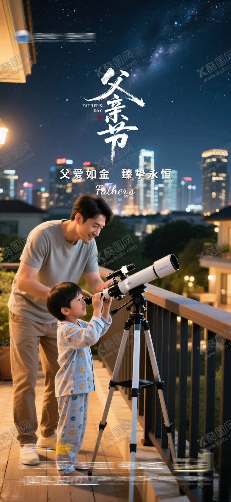 编号：63453106160150033513【酷图网】源文件下载-父亲节节日海报