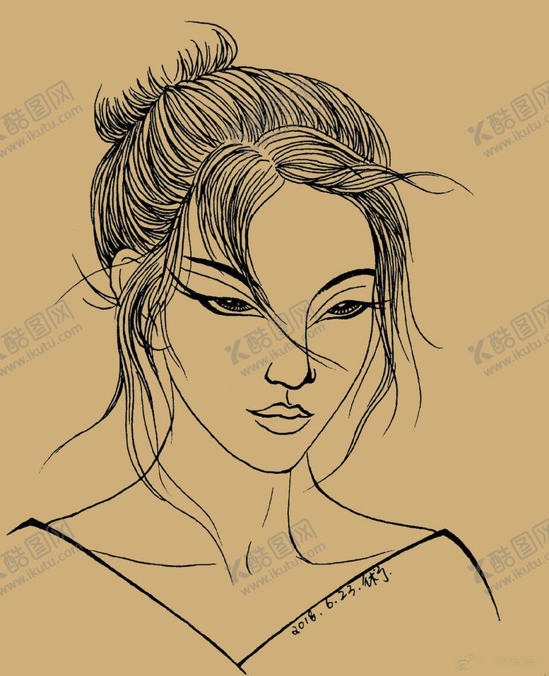 编号：68519009240944032879【酷图网】源文件下载-霸气人物画