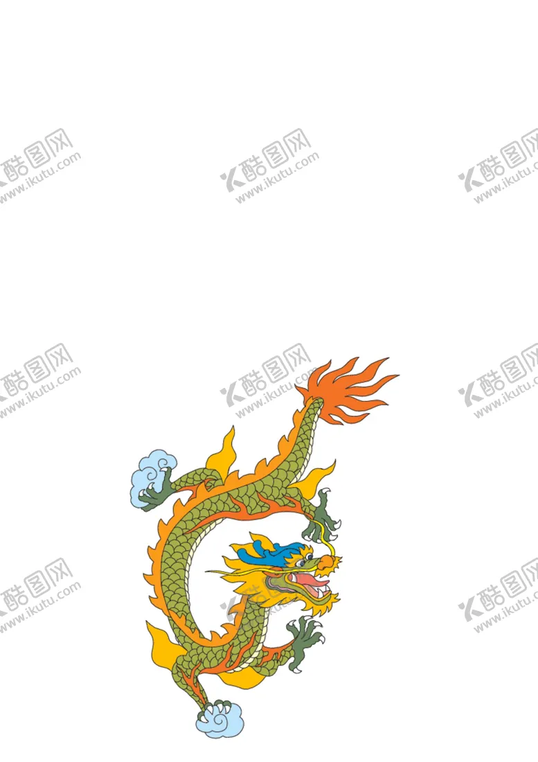 编号：21589612100928326262【酷图网】源文件下载-卡通龙