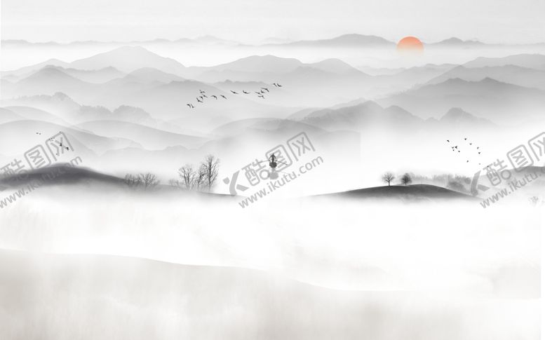 编号：80777109270612284676【酷图网】源文件下载-风城山水画