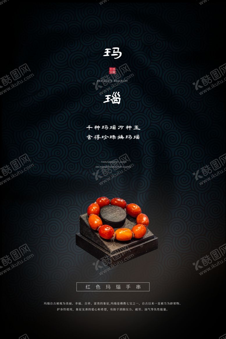 编号：53625407021505246222【酷图网】源文件下载-玛瑙手链