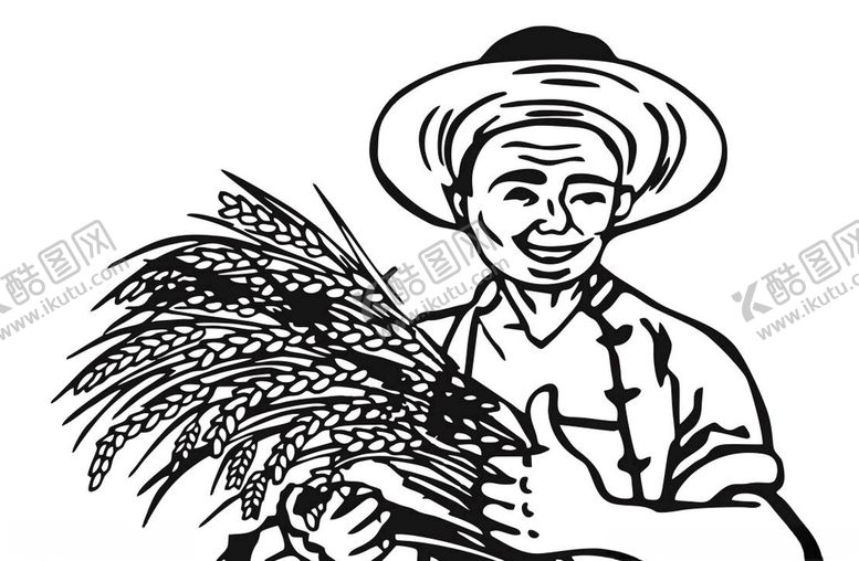 编号：11145309250044015002【酷图网】源文件下载-稻草老人