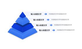 金字塔等级图步骤图统计图