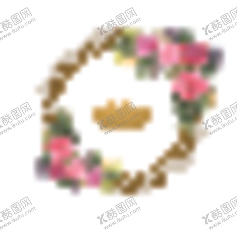 编号：64445810260809227546【酷图网】源文件下载-水彩花卉边框