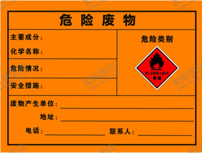 编号：41129310182339179470【酷图网】源文件下载-危险废物  