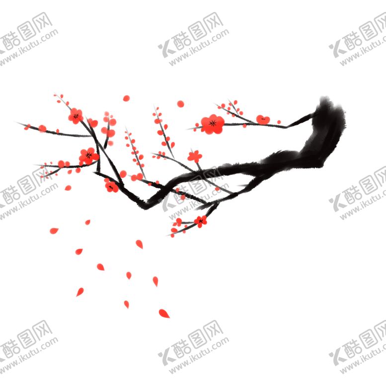 编号：36491012112340228323【酷图网】源文件下载-红梅
