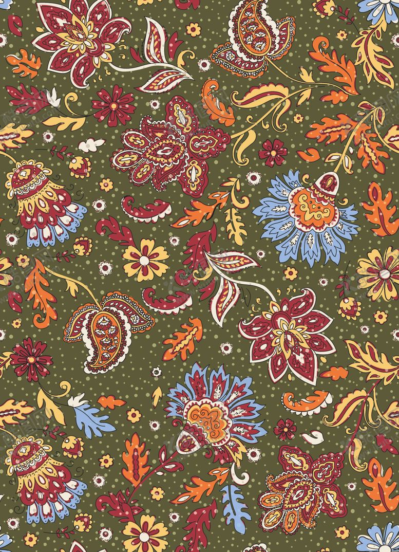 编号：79142304050607129170【酷图网】源文件下载-多彩花卉刺绣图案纹理