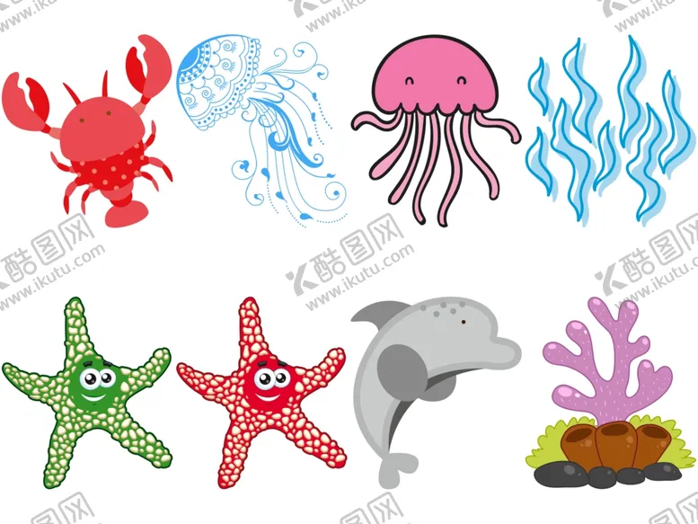 编号：10292605020645076218【酷图网】源文件下载-海洋生物