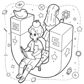 手绘儿童简笔画