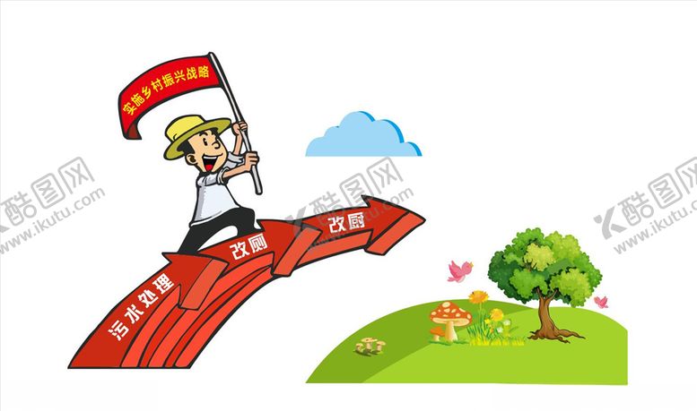 编号：76442506270014599325【酷图网】源文件下载-乡村振兴素材