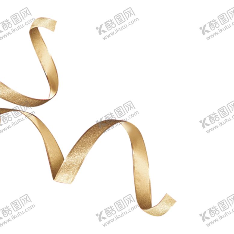 编号：22412806301909474323【酷图网】源文件下载-金色飘带