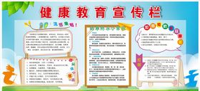 冬季健康教育宣传栏