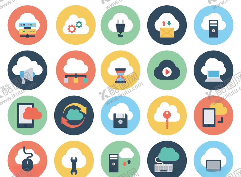 编号：29851809220035311112【酷图网】源文件下载-商务办公图标