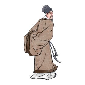 国学人物插画