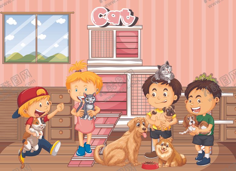 编号：34037009270444211198【酷图网】源文件下载-卡通儿童