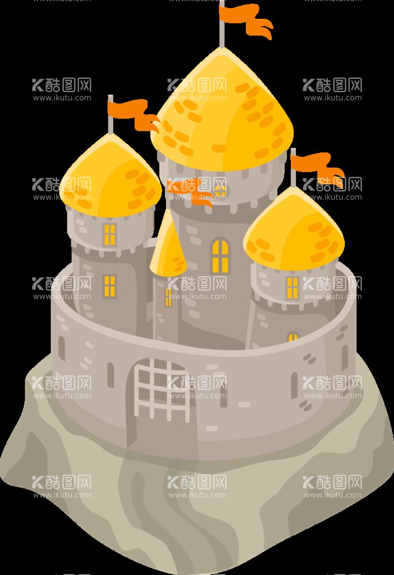 编号：45206710120910438630【酷图网】源文件下载-城堡免抠图