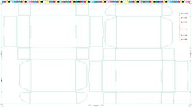 印刷拼版出版文件模版