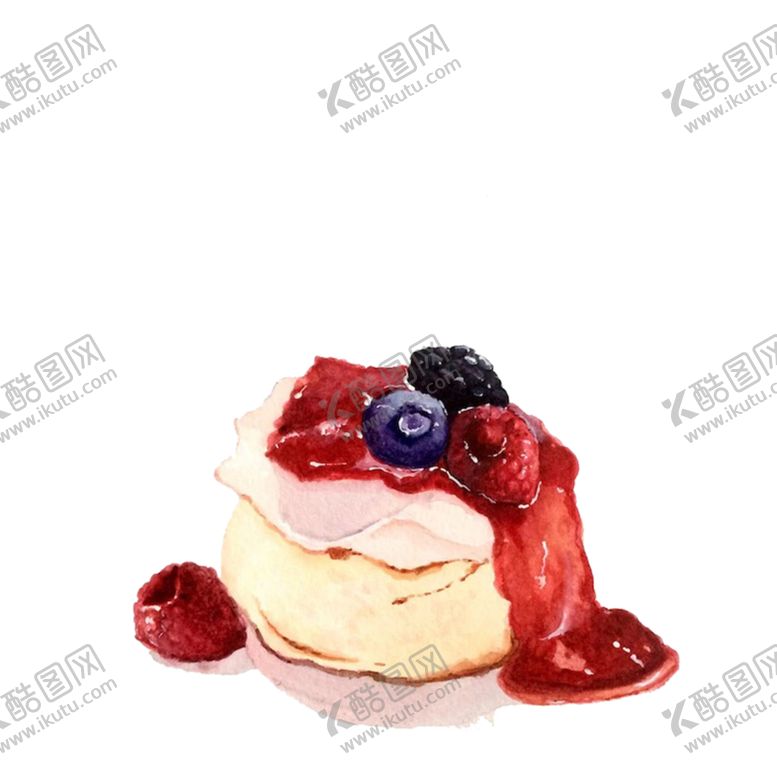 编号：99215305171640422349【酷图网】源文件下载-手绘蛋糕