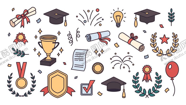编号：79544104242327429838【酷图网】源文件下载-毕业庆典图标
