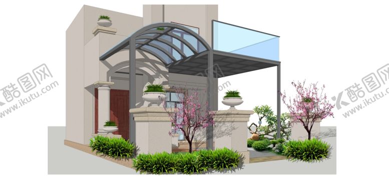 编号：37051809251853356175【酷图网】源文件下载-阳光房效果图