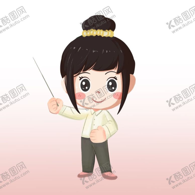 编号：41313101260331435114【酷图网】源文件下载-可爱美女老师上课讲课插图