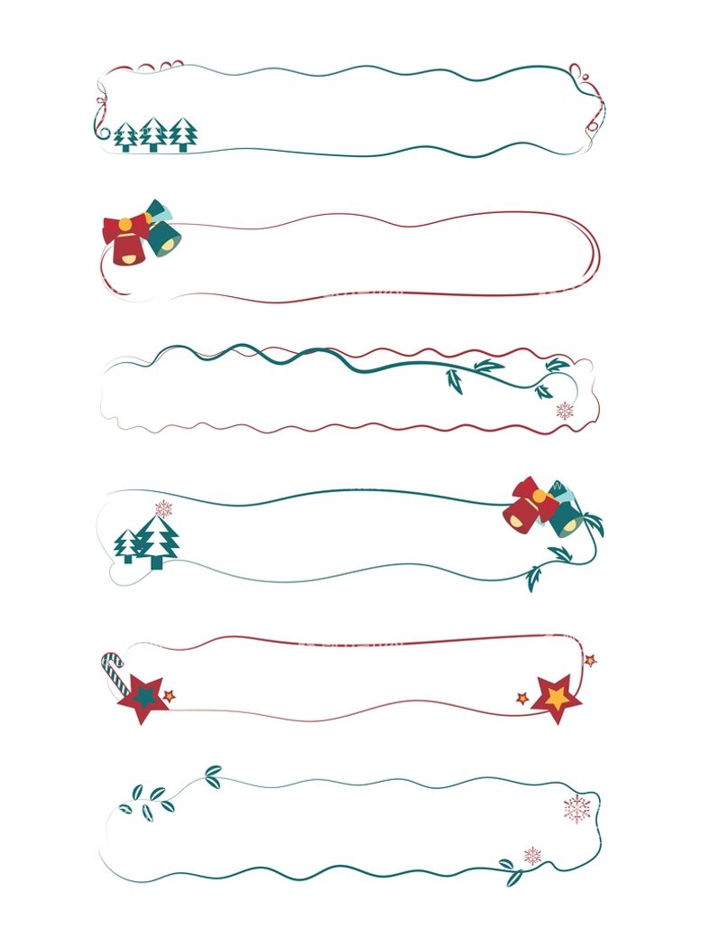 编号：95736209281919280496【酷图网】源文件下载-圣诞画框边框