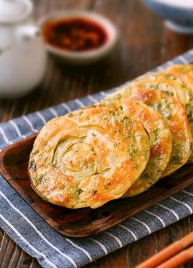 葱油饼葱花饼手抓饼