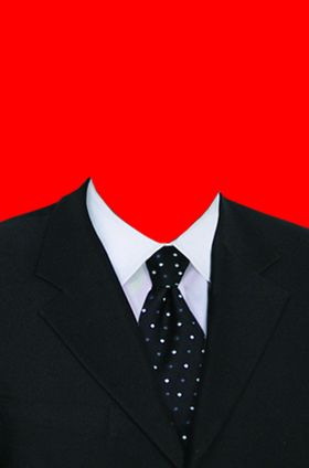 男士西装证件照