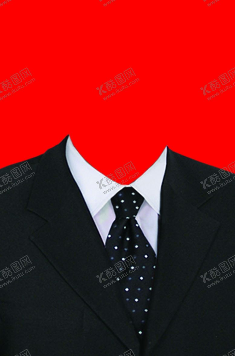 编号：77951005011802238708【酷图网】源文件下载-男士西装证件照