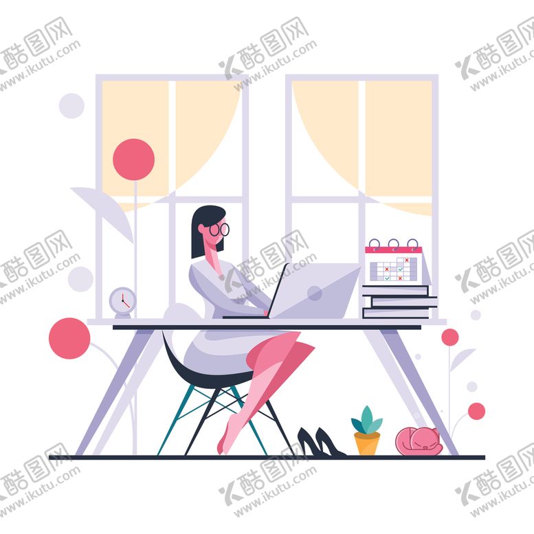 编号：72190205102151181413【酷图网】源文件下载-矢量人物素材
