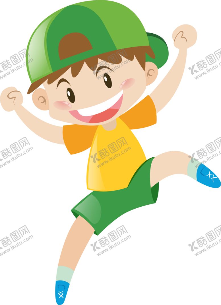 编号：29349901252028049109【酷图网】源文件下载-开心的小男孩