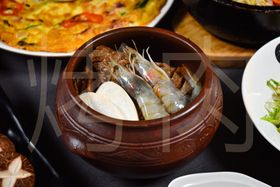韩国烤肉美食传统美食餐饮