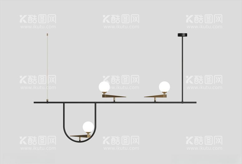 编号：37455103160735146687【酷图网】源文件下载-3D吊灯模型家装吊灯模型