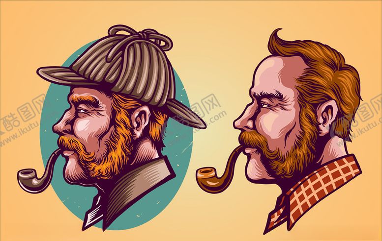 编号：92589409192330142973【酷图网】源文件下载-胡子男