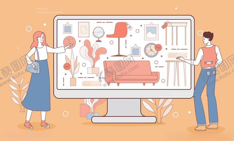 编号：87724904060316579446【酷图网】源文件下载-两人协作规划室内布局方案