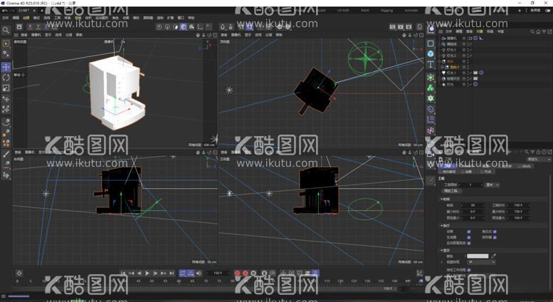 编号：68019512200203069750【酷图网】源文件下载-咖啡机3D模型