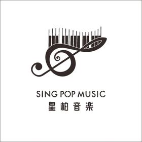 钢琴音符LOGO