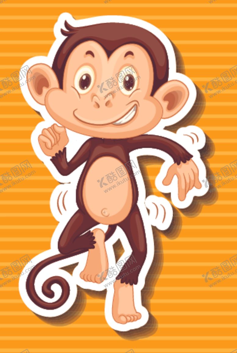 编号：34026110091720531249【酷图网】源文件下载-卡通猴子