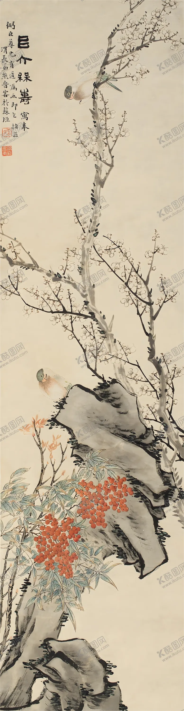 编号：48333112230021345950【酷图网】源文件下载-花鸟画