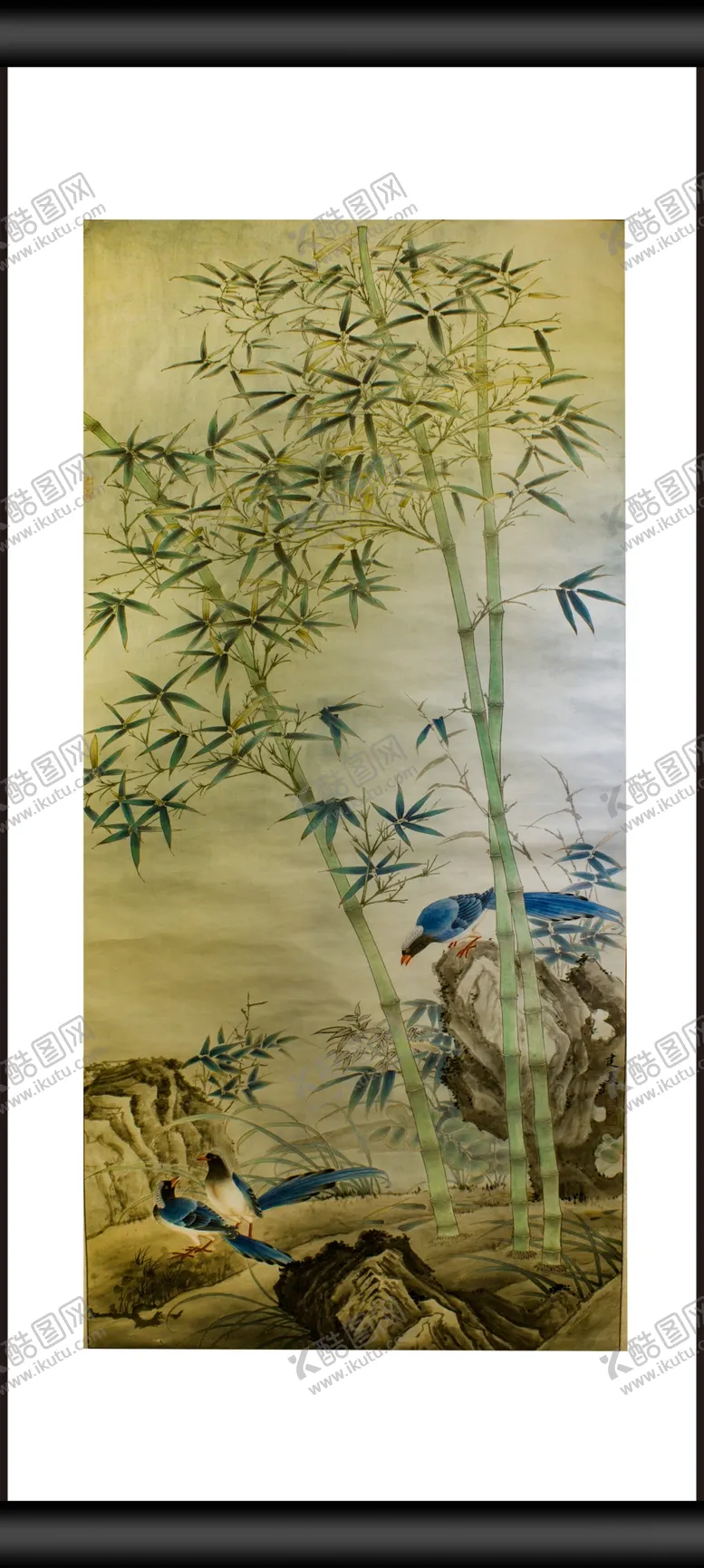 编号：35620406232043216639【酷图网】源文件下载-竹雀
