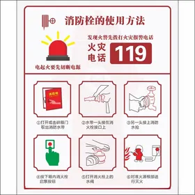 消防栓使用方法