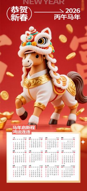 2026年马年挂历