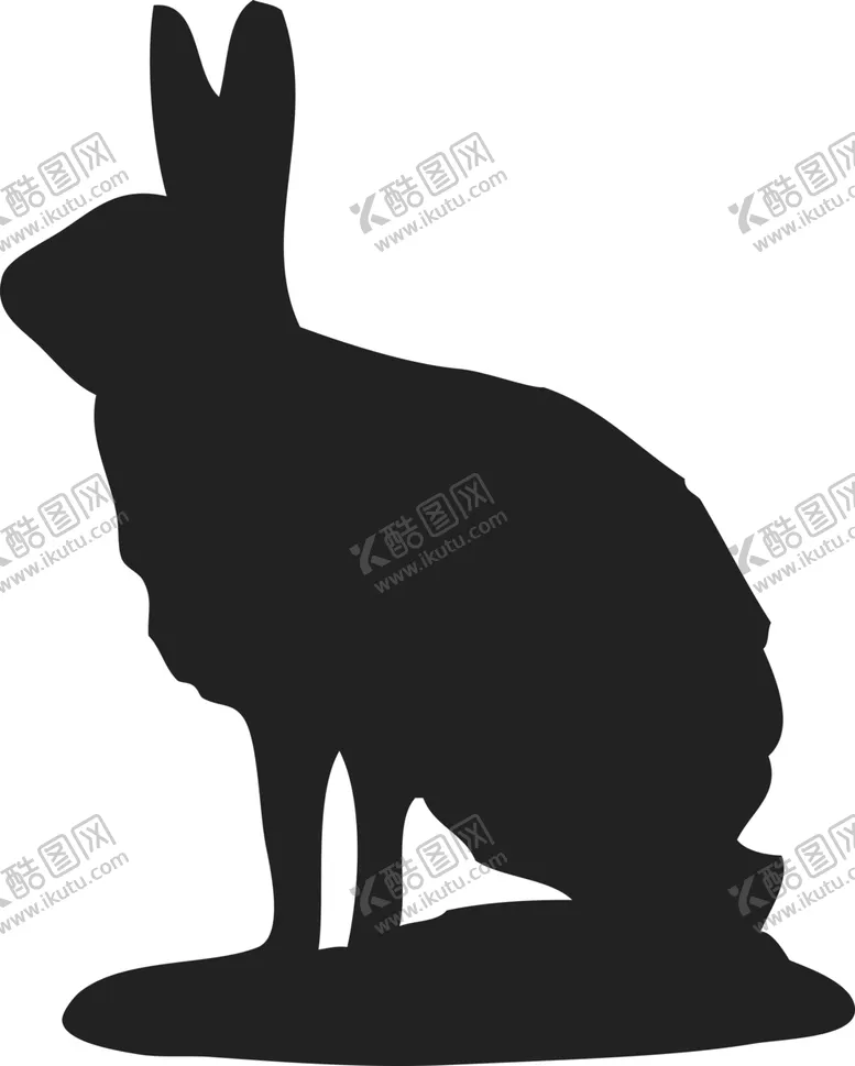 编号：92706304161801104382【酷图网】源文件下载-动物剪影